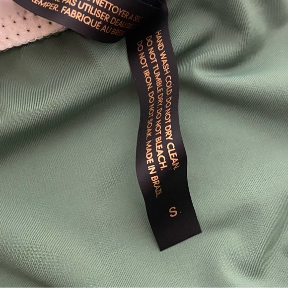 Vix x The Beverly Hills Hotel Green Bikini Two Piece Swimsuit - Picture 9 of 10